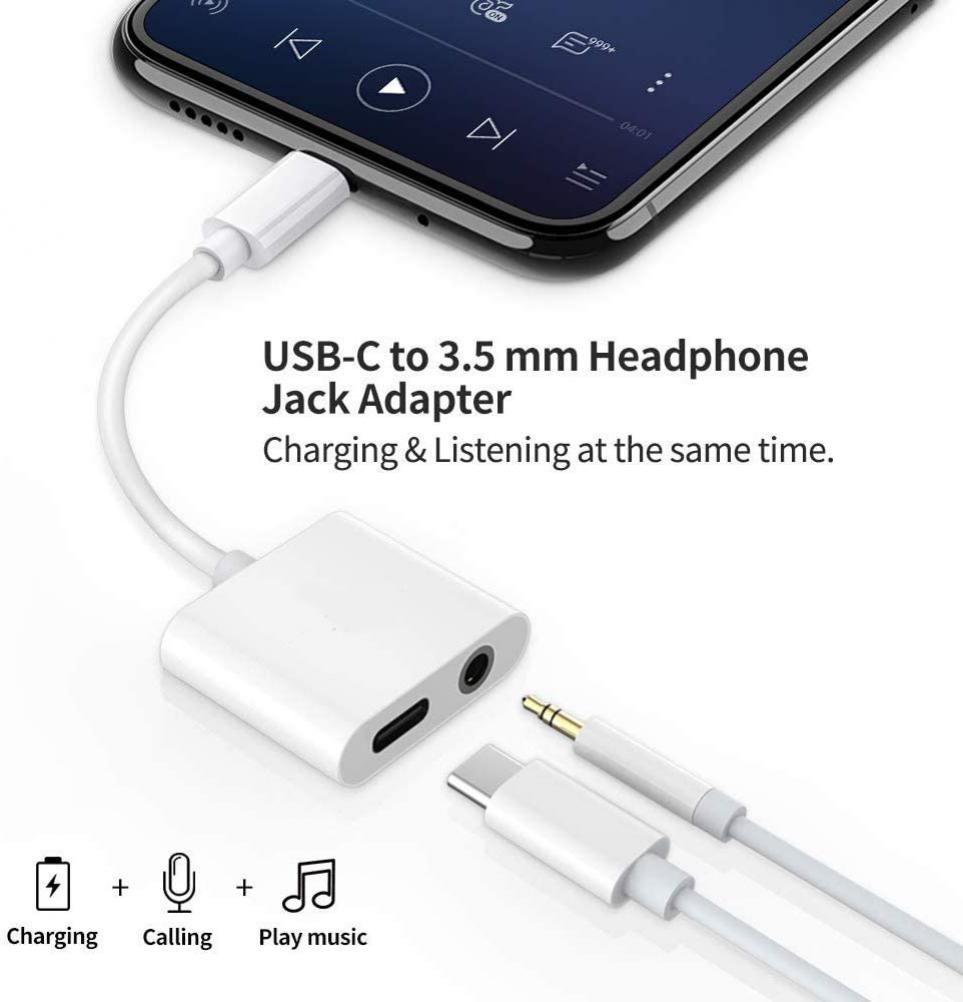 For Samsung Galaxy A33 A53 A73 - USB-C HEADPHONE ADAPTER EARPHONE 3.5MM ...